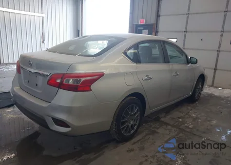 2016 Nissan Sentra Fe+ S/S/Sl/Sr/Sv z USA, uszkodzony, nr VIN 3N1AB7AP3GY276162